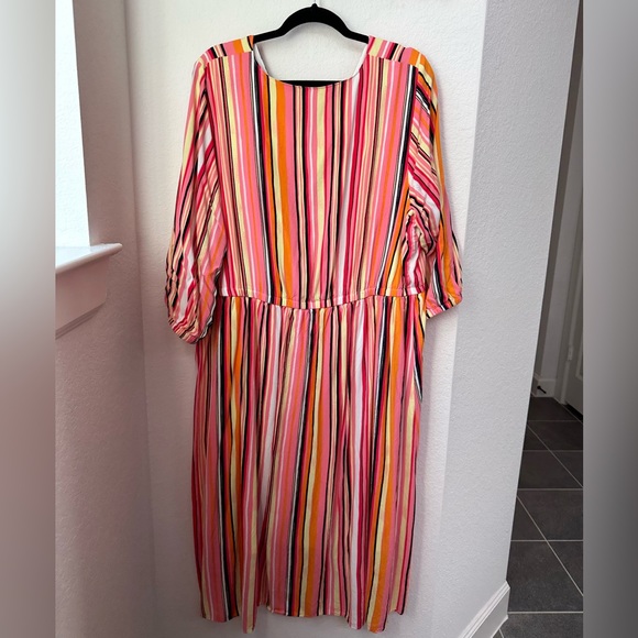 Colorful stripes dress - pretty in pink! - Picture 2 of 4